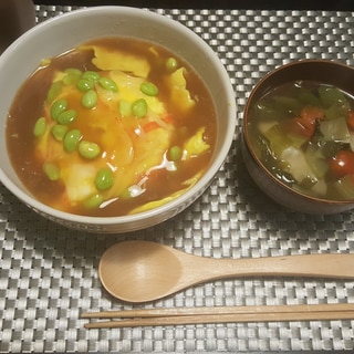 【以外と簡単ですぐ作れる♪】アツアツ天津飯